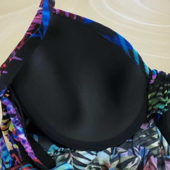 Miraclesuit Tropicat Marina Underwire Tankini Top - Picture 11 of 16